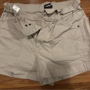 Express Tan Shorts